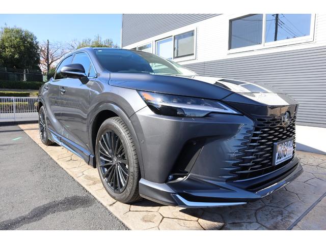ＲＸ ＲＸ４５０ｈ＋　バージョンＬ　４ＷＤ　ワンオーナー　モデリスタエアロパーツ　パノラマルーフ　ルーフレール　前後席ベンチレーション機能付きシートヒーター　メーカー前後ドライブレコーダー　アドバンスドパーク　パワーバックドア（3枚目）