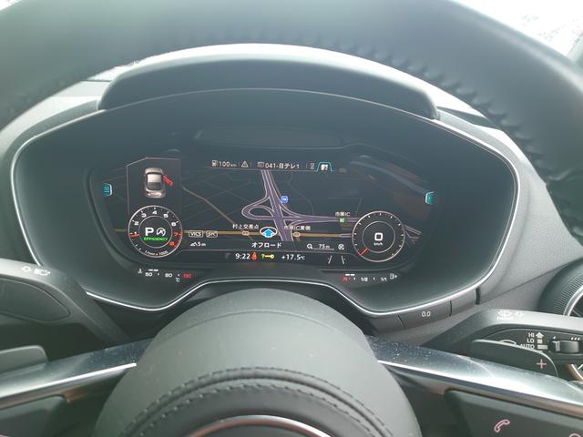 ＴＴクーペ ２．０ＴＦＳＩ　バーチャルコクピット　マトリクスＬＥＤヘッド　ブラウン革　アシスタンスＰＫＧ　ＭＭＩナビ地デジフルセグＴＶ　流れるウィンカー　ＥＴＣ　可変式リアウイング　ドライブセレクト　パドルシフト　パークアシスト（15枚目）