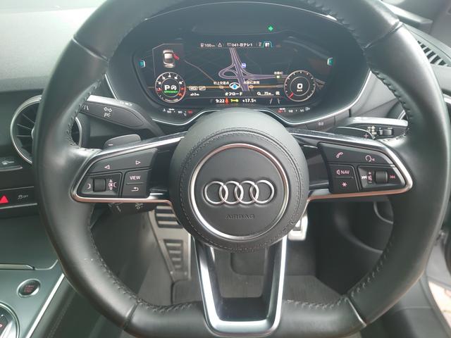 ＴＴクーペ ２．０ＴＦＳＩ　バーチャルコクピット　マトリクスＬＥＤヘッド　ブラウン革　アシスタンスＰＫＧ　ＭＭＩナビ地デジフルセグＴＶ　流れるウィンカー　ＥＴＣ　可変式リアウイング　ドライブセレクト　パドルシフト　パークアシスト（16枚目）