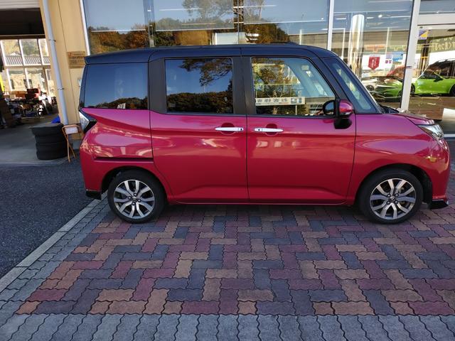 タンク カスタムＧ－Ｔ　ユーザー様下取ワンオーナー車　ターボ　純正９インチナビフルセグＴＶ　全方位カメラ　ＥＴＣ２．０　両側電動スライド　ＬＥＤヘッドライト　前後ドラレコ　クリアランスソナー　シートヒーター　シートテーブル（4枚目）