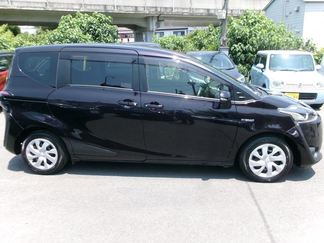シエンタ ハイブリッドＧ　クエロ　トヨタセーフティセンス　衝突軽減ブレーキ　レーンアシスト　禁煙車　純正ナビ　ＴＶ　ＤＶＤ再生　Ｂｌｕｅｔｏｏｔｈ　ＥＴＣ　バックモニター　ドライブレコ－ダー　ＬＥＤヘッドライト　両側自動ドア（8枚目）