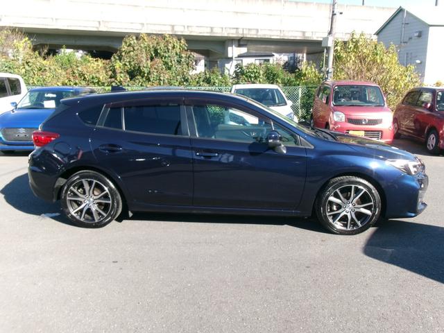 インプレッサスポーツ 2.0i-Lアイサイト ワンオーナー 8インチ純正ナビ フルセグTV Bluetooth DVD再生 バックモニター ETC2.0 ドライブレコーダー スマートキー LEDフォグランプ 衝突軽減ブレーキ 踏み間違い防止(7枚目)