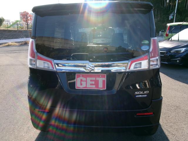 ソリオ ハイブリッドMX 禁煙車 デュアルカメラブレーキサポート バックカメラ 社外ナビTV Bluetooth 左パワースライドドア シートヒーター スマートキー 前後ドラレコ ロック連動格納ドアミラー 社外アルミ(10枚目)