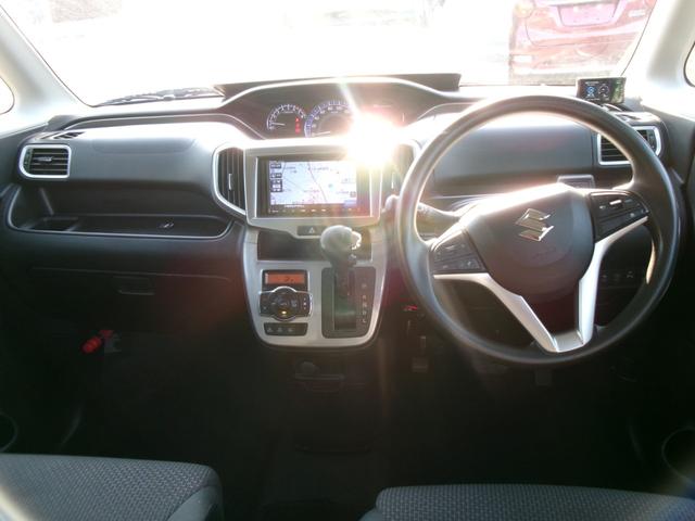 ソリオ ハイブリッドMX 禁煙車 デュアルカメラブレーキサポート バックカメラ 社外ナビTV Bluetooth 左パワースライドドア シートヒーター スマートキー 前後ドラレコ ロック連動格納ドアミラー 社外アルミ(13枚目)