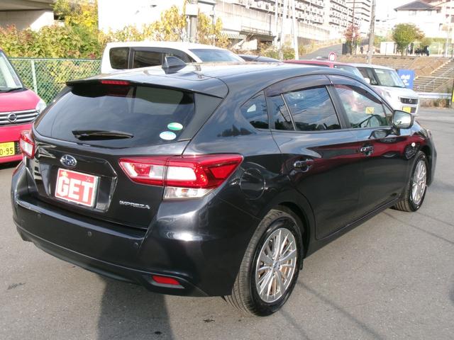 インプレッサスポーツ １．６ｉ－Ｌアイサイト　純正ナビ　フルセグＴＶ　ＤＶＤ再生　Ｂｌｕｅｔｏｏｔｈ　バックカメラ　レザーシート　パワーシート　禁煙車　ＥＴＣ２．０　ナビ連動ドラレコ　衝突軽減ブレーキ　踏み間違い防止　レーンアシスト　ＲＡＢ（8枚目）