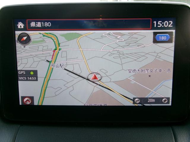 デミオ １３Ｓツーリング　１オーナー　禁煙車　マツコネナビ　バックカメラ　ＤＶＤ再生　Ｂｌｕｅｔｏｏｔｈ　ＵＳＢ　レーダークルーズコントロール　前ドラレコ　ＬＥＤヘッドライト　衝突軽減Ｂ＆踏み間違い防止　シートヒーター（14枚目）