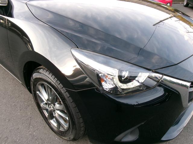 デミオ １３Ｓツーリング　１オーナー　禁煙車　マツコネナビ　バックカメラ　ＤＶＤ再生　Ｂｌｕｅｔｏｏｔｈ　ＵＳＢ　レーダークルーズコントロール　前ドラレコ　ＬＥＤヘッドライト　衝突軽減Ｂ＆踏み間違い防止　シートヒーター（24枚目）