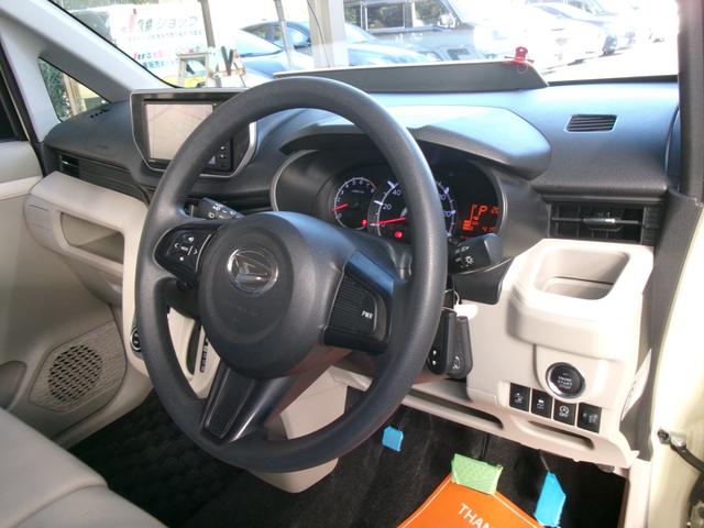 ムーヴ Ｘ　ＳＡＩＩ　禁煙車　ナビＴＶ　バックカメラ　ステコン　スマートアシストＩＩ　スマートキー　オートエアコン　オートライト　ドアロック連動格納ミラー　ベンチシート　前後ドラレコ（38枚目）