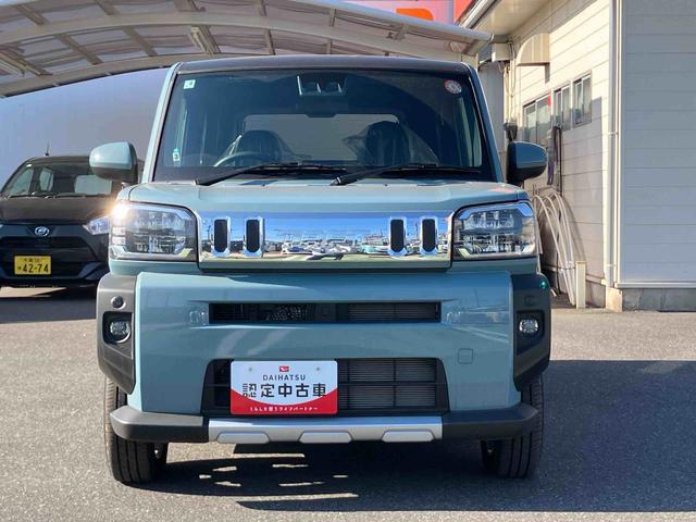 タフト Ｇ　クロムベンチャー　オーディオレス　衝突回避支援ブレーキ　誤発進抑制装置　アイドリングストップ　スマートキー　プッシュボタンスタート　盗難防止装置　イモビライザー　シートヒーター　オートライト　ＬＥＤヘッドライト（7枚目）