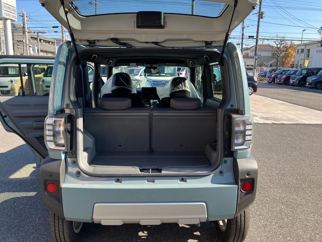 タフト Ｇ　クロムベンチャー　オーディオレス　衝突回避支援ブレーキ　誤発進抑制装置　アイドリングストップ　スマートキー　プッシュボタンスタート　盗難防止装置　イモビライザー　シートヒーター　オートライト　ＬＥＤヘッドライト（17枚目）