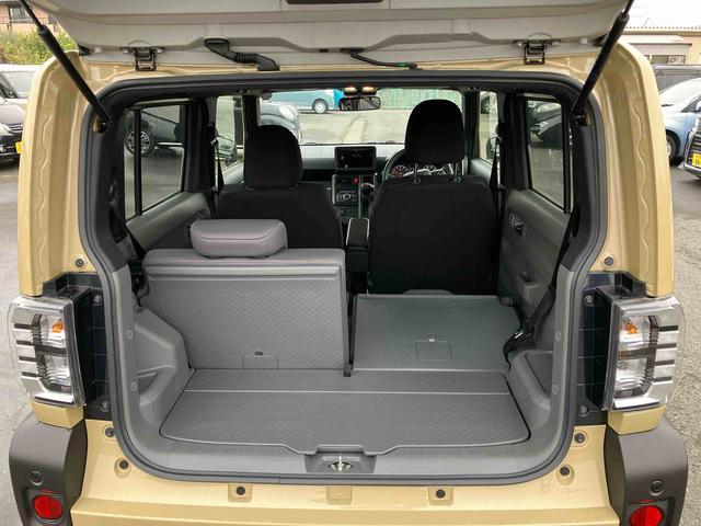 タフト Ｇ　ダーククロムベンチャー　ガラスルーフ／ルーフレール／ＬＥＤヘッドライト／オートライト／シートヒーター／次世代スマートアシスト／バックカメラ／キーフリー／コーナーセンサー／サイドエアバック／自動追従クルコン（25枚目）