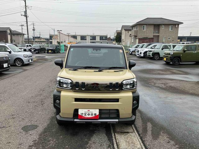 タフト Ｇ　ダーククロムベンチャー　ガラスルーフ／ルーフレール／ＬＥＤヘッドライト／オートライト／シートヒーター／次世代スマートアシスト／バックカメラ／キーフリー／コーナーセンサー／サイドエアバック／自動追従クルコン（35枚目）