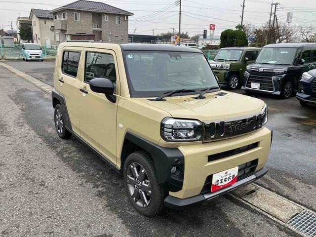 タフト Ｇ　ダーククロムベンチャー　ガラスルーフ／ルーフレール／ＬＥＤヘッドライト／オートライト／シートヒーター／次世代スマートアシスト／バックカメラ／キーフリー／コーナーセンサー／サイドエアバック／自動追従クルコン（36枚目）