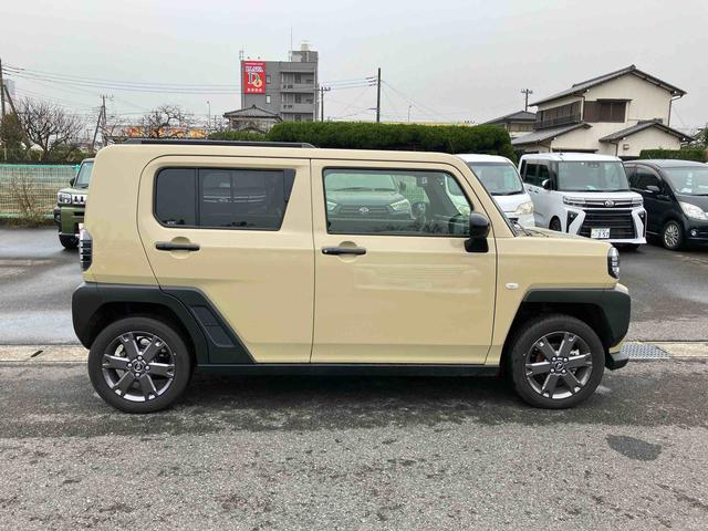 タフト Ｇ　ダーククロムベンチャー　ガラスルーフ／ルーフレール／ＬＥＤヘッドライト／オートライト／シートヒーター／次世代スマートアシスト／バックカメラ／キーフリー／コーナーセンサー／サイドエアバック／自動追従クルコン（37枚目）