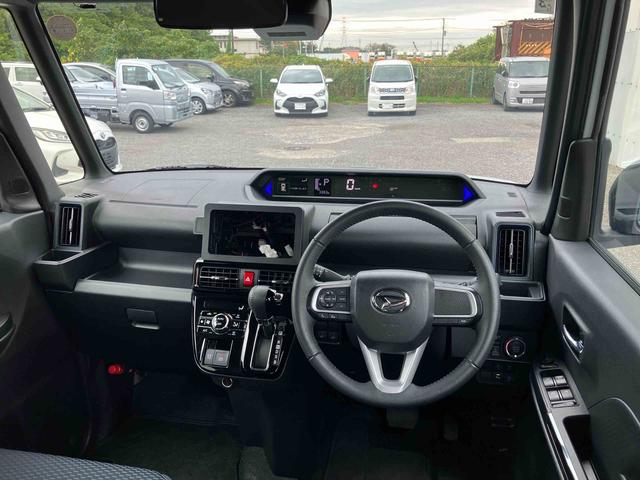 タント カスタムＲＳ　ターボエンジン　１５インチアルミ　バックカメラ　両側電動スライドドア　シートヒーター　電動駐車ブレーキ　ＬＥＤヘッド＆フォグライト　コーナーセンサー　衝突被害軽減ブレーキ（5枚目）