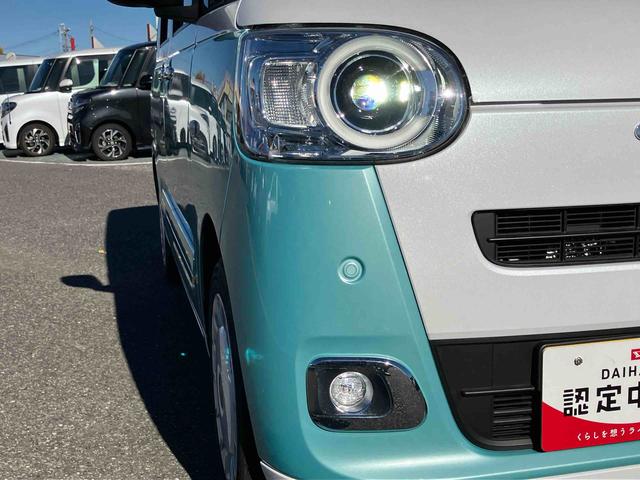 ムーヴキャンバス ストライプスＧ　両側電動スライド　ＬＥＤヘッドライト　フォグランプ　衝突回避支援システム　コーナーセンサー　シートヒーター（4枚目）