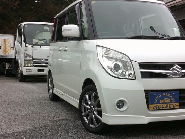 パレット ＸＳ　両側スライド・片側電動　ナビ　ＴＶ　ＨＩＤ　スマートキー　電動格納ミラー　ベンチシート　ＡＴ　盗難防止システム　ＡＢＳ　アルミホイール　衝突安全ボディ　エアコン　パワーステアリング　パワーウィンドウ（14枚目）