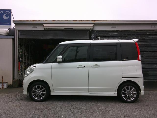 パレット ＸＳ　両側スライド・片側電動　ナビ　ＴＶ　ＨＩＤ　スマートキー　電動格納ミラー　ベンチシート　ＡＴ　盗難防止システム　ＡＢＳ　アルミホイール　衝突安全ボディ　エアコン　パワーステアリング　パワーウィンドウ（16枚目）