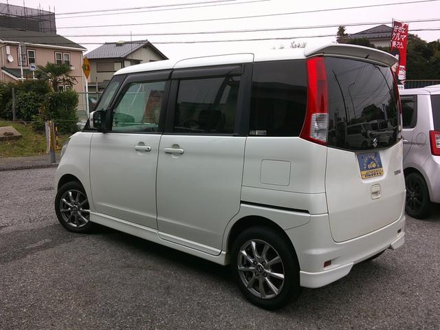 パレット ＸＳ　両側スライド・片側電動　ナビ　ＴＶ　ＨＩＤ　スマートキー　電動格納ミラー　ベンチシート　ＡＴ　盗難防止システム　ＡＢＳ　アルミホイール　衝突安全ボディ　エアコン　パワーステアリング　パワーウィンドウ（17枚目）