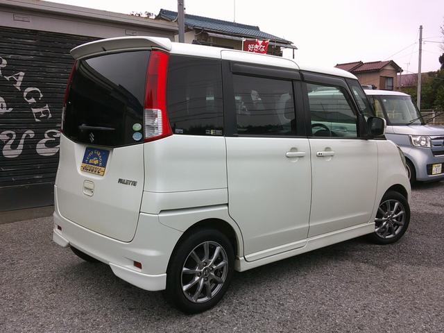 パレット ＸＳ　両側スライド・片側電動　ナビ　ＴＶ　ＨＩＤ　スマートキー　電動格納ミラー　ベンチシート　ＡＴ　盗難防止システム　ＡＢＳ　アルミホイール　衝突安全ボディ　エアコン　パワーステアリング　パワーウィンドウ（19枚目）