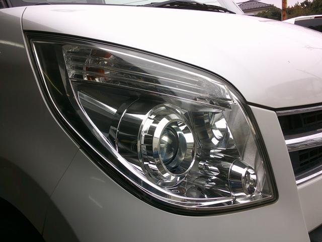 パレット ＸＳ　両側スライド・片側電動　ナビ　ＴＶ　ＨＩＤ　スマートキー　電動格納ミラー　ベンチシート　ＡＴ　盗難防止システム　ＡＢＳ　アルミホイール　衝突安全ボディ　エアコン　パワーステアリング　パワーウィンドウ（23枚目）