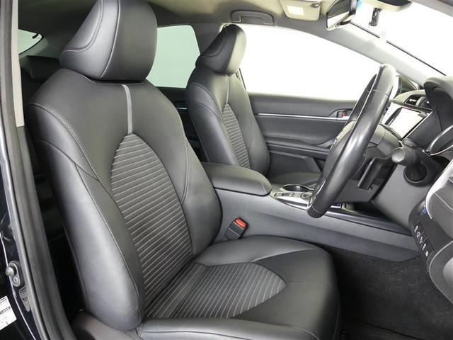 カムリ ＷＳ　ハイブリッド保証　衝突被害軽減ブレーキ　Ｂｌｕｅｔｏｏｔｈ　電動シート　ＬＥＤヘッドランプ　スマートキー　ＣＤ　盗難防止装置　オートクルーズコントロール　９インチナビ　フルセグ　バックカメラ　ＥＴＣ（8枚目）