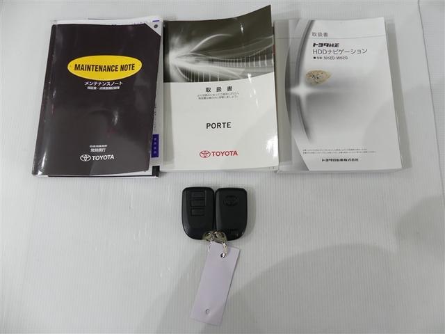 ポルテ Ｇ　アルミホイール　電動スライドドア　ウオークスルー　記録簿　キーレス　ＣＤ　盗難防止装置　ＨＤＤナビ　ＨＩＤヘッドライト　フルセグ（6枚目）