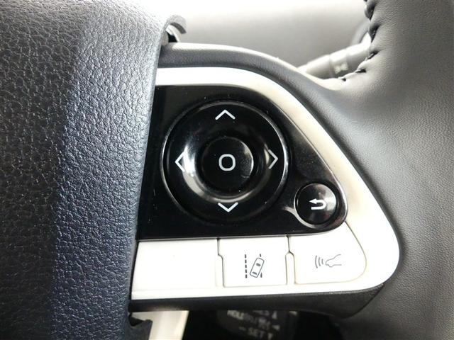 プリウス Ｓツーリングセレクション　アルミホイール　ワンオーナー　ＬＥＤヘッドランプ　記録簿　キーレス　ＣＤ　盗難防止装置　ハイブリッド　メモリーナビ　フルセグ（9枚目）