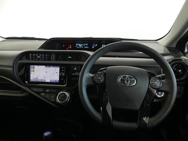 アクア Sスタイルブラック 記録簿 キーレス CD 盗難防止装置 ハイブリッド メモリーナビ フルセグ(2枚目)