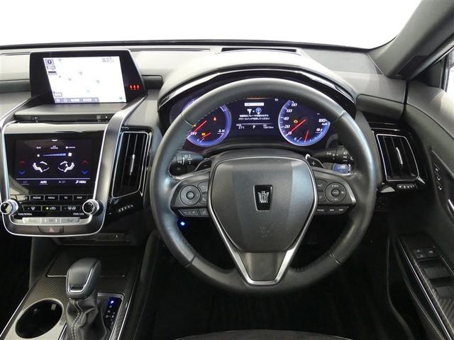 クラウンハイブリッド ＲＳアドバンス　１００Ｖ電源　ドラレコ　ミュージックプレイヤー接続可　電動シート　アルミホイール　ワンオーナー　ＬＥＤヘッドランプ　記録簿　キーレス　ＣＤ　盗難防止装置　ハイブリッド　オートクルーズコントロール（3枚目）