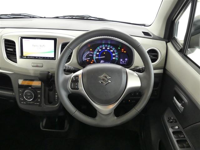 ワゴンR FZ Bluetooth アルミホイール ベンチシート 記録簿 スマートキー CD 盗難防止装置 アイドリングストップ ハイブリッド メモリーナビ フルセグ 寒冷地 ETC シートヒーター(3枚目)