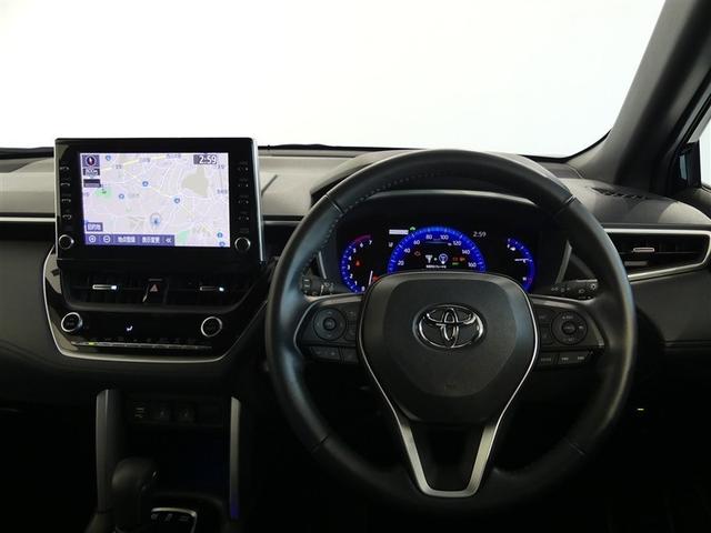 カローラクロス ハイブリッド Z ドラレコ ミュージックプレイヤー接続可 電動シート アルミホイール LEDヘッドランプ キーレス 盗難防止装置 ハイブリッド オートクルーズコントロール メモリーナビ フルセグ(5枚目)