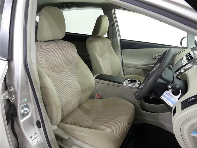 プリウスα Ｓ　ドラレコ　アルミホイール　記録簿　キーレス　ＣＤ　盗難防止装置　ハイブリッド　オートクルーズコントロール　メモリーナビ　フルセグ（12枚目）