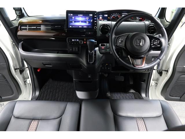 N-BOXカスタム Lターボ 認定中古車 2年保証付 ワンオーナー ナビ Bカメラ ドラレコ ETC 運転支援 地デジチューナー 衝突軽減ブレーキサポート LEDヘッドライ 1オーナー アイドリングS ターボエンジン PS USB(7枚目)