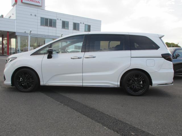 オデッセイハイブリッド e:HEVアブソルート・EXブラックエディション ホンダ認定中古車保証2年付 前後ドライブレコーダー 本革パワーシート シートヒーター 全周囲カメラ 安全補助装置 車両追従クルーズ メモリーナビ 地デジフルセグ Bluetooth 後席モニター(32枚目)