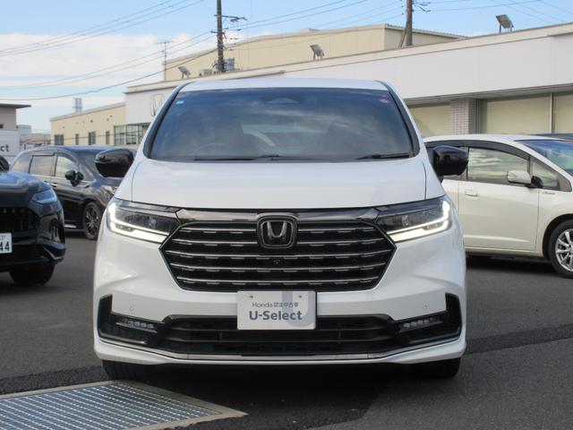 オデッセイハイブリッド e:HEVアブソルート・EXブラックエディション ホンダ認定中古車保証2年付 前後ドライブレコーダー 本革パワーシート シートヒーター 全周囲カメラ 安全補助装置 車両追従クルーズ メモリーナビ 地デジフルセグ Bluetooth 後席モニター(33枚目)
