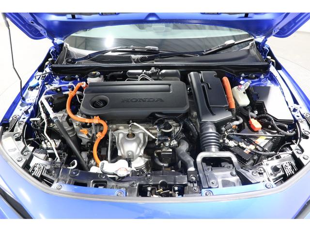 シビック e:HEV 認定中古車 1年保証付 ワンオーナー ナビ Bカメラ ETC 運転支援 盗難防止システム クリアランスソナー オートクルーズコントロール 地デジフルセグ 後カメラ 1オーナー車 USBポート エアコン(24枚目)