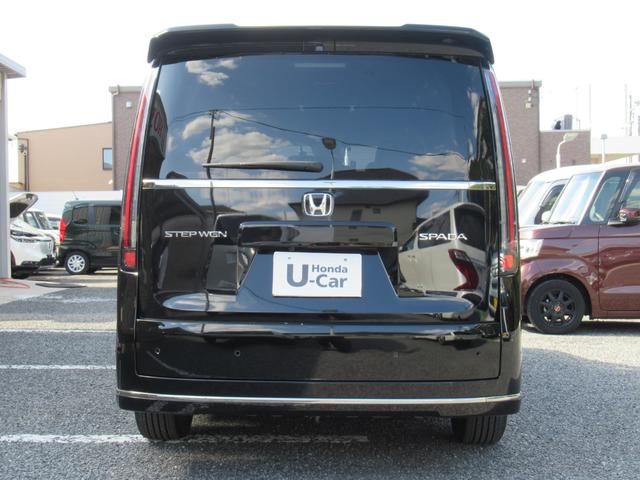 ステップワゴン スパーダ　衝突被害軽減ブレーキ　ＡＣＣ　前後ドラレコ　純正メモリーナビ　全周囲カメラ　フルセグＴＶ　ＣＤ　ＤＶＤ　ＵＳＢ　ＢＴ　両側ＰＳＤ　後席モニタ　純正ＡＷ　ＬＥＤ　Ｓヒータ　ＥＴＣ２．０　１オーナー　禁煙（25枚目）