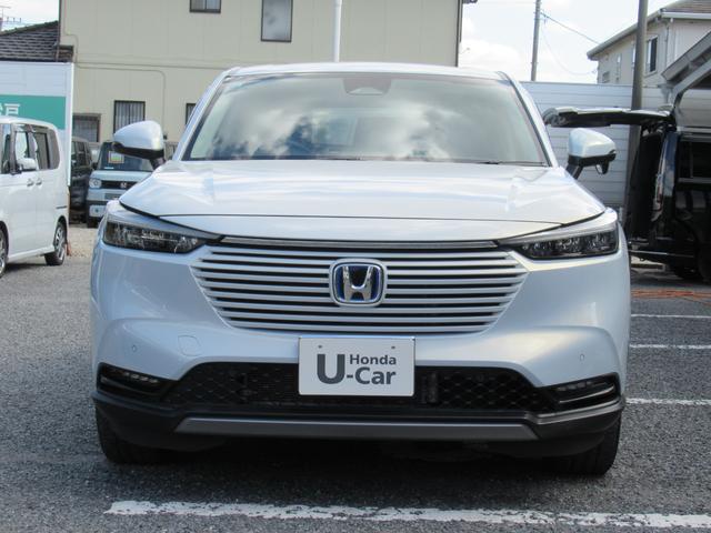 ヴェゼル ｅ：ＨＥＶ　Ｘ　衝突被害軽減ブレーキ　ＡＣＣ　純正メモリーナビ　Ｂカメラ　フルセグＴＶ　ＵＳＢ入力端子　Ｂｌｕｅｔｏｏｔｈ　純正ＡＷ　ＬＥＤヘッドライト　オートライト　クリアランスソナー　ＥＴＣ２．０　１オーナ　禁煙（22枚目）