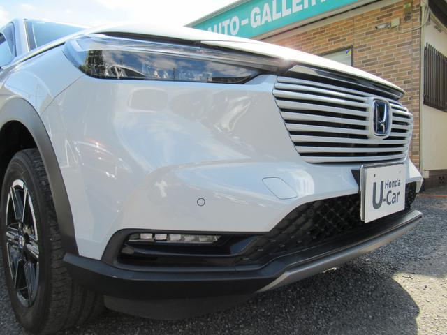 ヴェゼル ｅ：ＨＥＶ　Ｘ　衝突被害軽減ブレーキ　ＡＣＣ　純正メモリーナビ　Ｂカメラ　フルセグＴＶ　ＵＳＢ入力端子　Ｂｌｕｅｔｏｏｔｈ　純正ＡＷ　ＬＥＤヘッドライト　オートライト　クリアランスソナー　ＥＴＣ２．０　１オーナ　禁煙（56枚目）