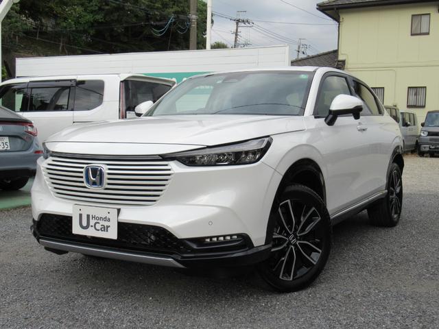 ヴェゼル e:HEV Z 衝突被害軽減ブレーキ ACC 前後ドラレコ 純正メモリーナビ Bカメラ フルセグ CD DVD USB BT 純正AW LED Pテールゲート Sヒータ ステアリングヒータ ETC2.0 1オナ 禁煙(21枚目)