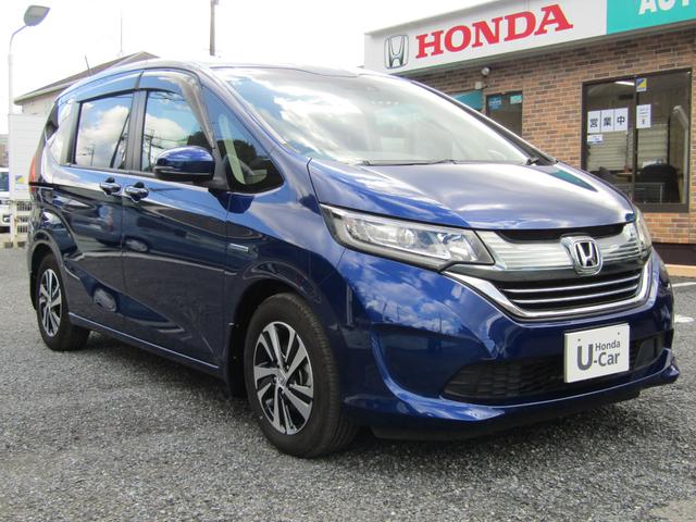 フリードハイブリッド ハイブリッド・EX 衝突被害軽減ブレーキ ACC 前後ドラレコ 純正メモリーナビ Bカメラ フルセグTV CD DVD USB BT 両側PSD 純正AW LED シートヒーター ウォークスルー ETC 1オーナ 禁煙車(24枚目)