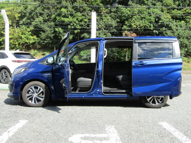 フリードハイブリッド ハイブリッド・EX 衝突被害軽減ブレーキ ACC 前後ドラレコ 純正メモリーナビ Bカメラ フルセグTV CD DVD USB BT 両側PSD 純正AW LED シートヒーター ウォークスルー ETC 1オーナ 禁煙車(27枚目)