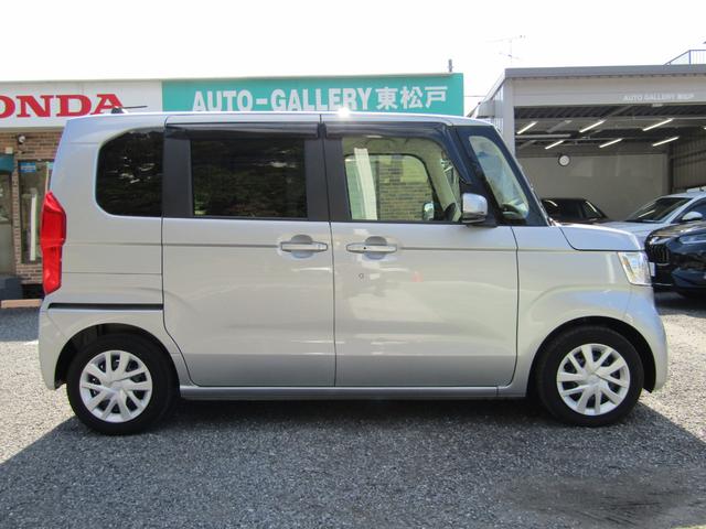 Ｎ－ＢＯＸ Ｌ　衝突被害軽減ブレーキ　Ａクルーズコントロール　ＣＤ　ＵＳＢ　リア左側パワースライドドア　ＬＥＤヘッドライト　オートライト　シートヒーター　ベンチシート　クリアランスソナー　スマートキー　１オーナ　禁煙（3枚目）