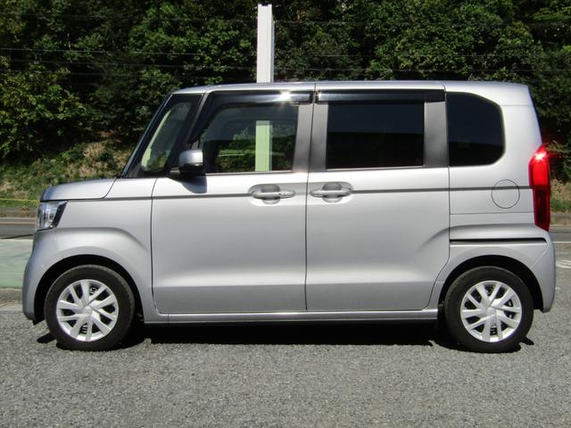 Ｎ－ＢＯＸ Ｌ　衝突被害軽減ブレーキ　Ａクルーズコントロール　ＣＤ　ＵＳＢ　リア左側パワースライドドア　ＬＥＤヘッドライト　オートライト　シートヒーター　ベンチシート　クリアランスソナー　スマートキー　１オーナ　禁煙（4枚目）