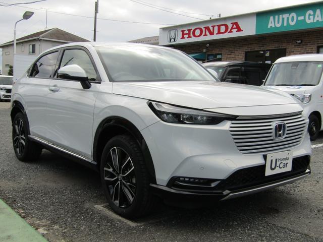 ヴェゼル e:HEV Z 純正ナビ Bカメラ フルセグTV LED 衝突被害軽減ブレーキ Aクルーズコントロール USB入力端子 Bluetooth オートライト フロントフォグランプ クリアランスソナー 1オーナー 禁煙車(2枚目)