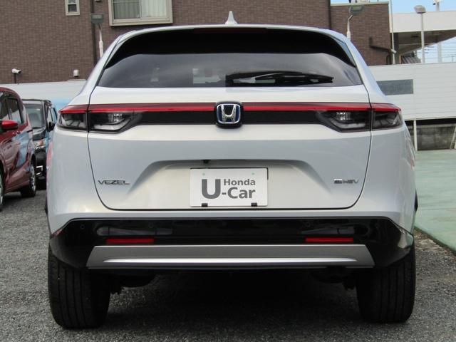 ヴェゼル e:HEV Z 純正ナビ Bカメラ フルセグTV LED 衝突被害軽減ブレーキ Aクルーズコントロール USB入力端子 Bluetooth オートライト フロントフォグランプ クリアランスソナー 1オーナー 禁煙車(5枚目)