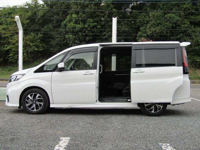ステップワゴンスパーダ スパーダ　ホンダセンシング　純正ナビ　Ｂカメラ　ＥＴＣ　前後ドラレコ　ホンダセンシング　ワンオーナー　　ＡＣＣ　フルセグＴＶ　ＣＤ　ＤＶＤ再生　ＵＳＢ　Ｂｌｕｅｔｏｏｔｈ　両側ＰＳＤ　ＡＷ　ＬＥＤヘッドライト　オートライト（6枚目）