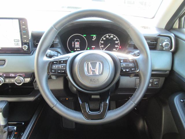 ヴェゼル ｅ：ＨＥＶ　Ｘ・ＨｕＮＴパッケージ　衝突被害軽減ブレーキ　ＡＣＣ　ドラレコ　純正メモリーナビ　Ｂカメラ　フルセグＴＶ　ＣＤ　ＤＶＤ　ＵＳＢ入力端子　ＢＴ　純正ＡＷ　ＬＥＤ　クリアランスソナー　ルーフレール　ＥＴＣ２．０　１オーナ　禁煙車（38枚目）