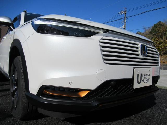 ヴェゼル ｅ：ＨＥＶ　Ｘ・ＨｕＮＴパッケージ　衝突被害軽減ブレーキ　ＡＣＣ　ドラレコ　純正メモリーナビ　Ｂカメラ　フルセグＴＶ　ＣＤ　ＤＶＤ　ＵＳＢ入力端子　ＢＴ　純正ＡＷ　ＬＥＤ　クリアランスソナー　ルーフレール　ＥＴＣ２．０　１オーナ　禁煙車（55枚目）